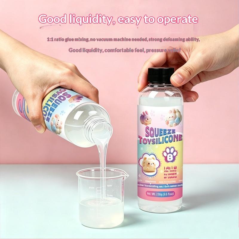 Epoxy Resin Ab - 2パック 1:1 エポキシ樹脂 AB接着剤 ソフト液体ゲル 低臭