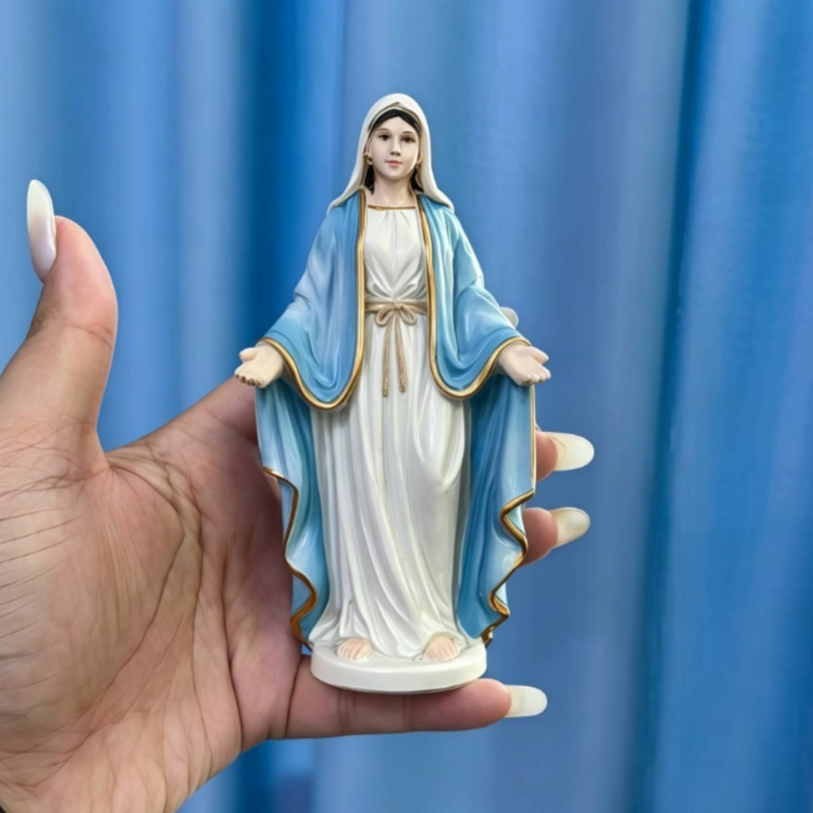 Resin Art Mary - 女性樹脂像特別版樹脂像女性アートフィギュア装飾品家の装飾モダンデザイン
