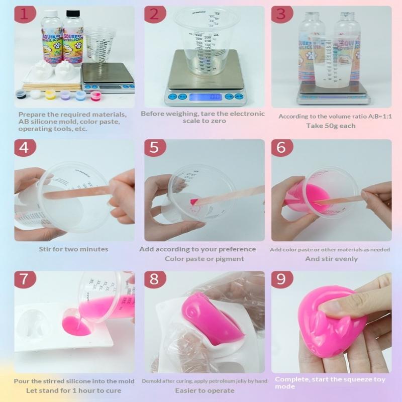 2パック 1:1 エポキシ樹脂 AB接着剤 ソフト液体ゲル  - Epoxy Resin Ab のレビューと価格