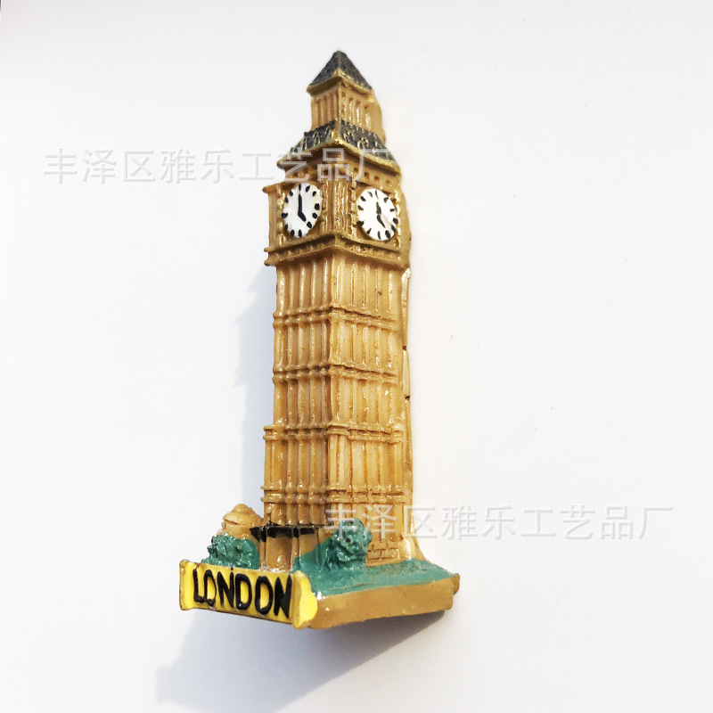 英国の様々な地域からの観光土産、磁気冷蔵庫マグネット、樹脂製 - Resin Art Uk のレビューと価格