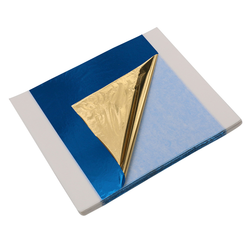 100枚入り 模造金箔紙 14cm 赤裏シート レジンクラフ - Resin Art Gift For Birthday のレビューと価格