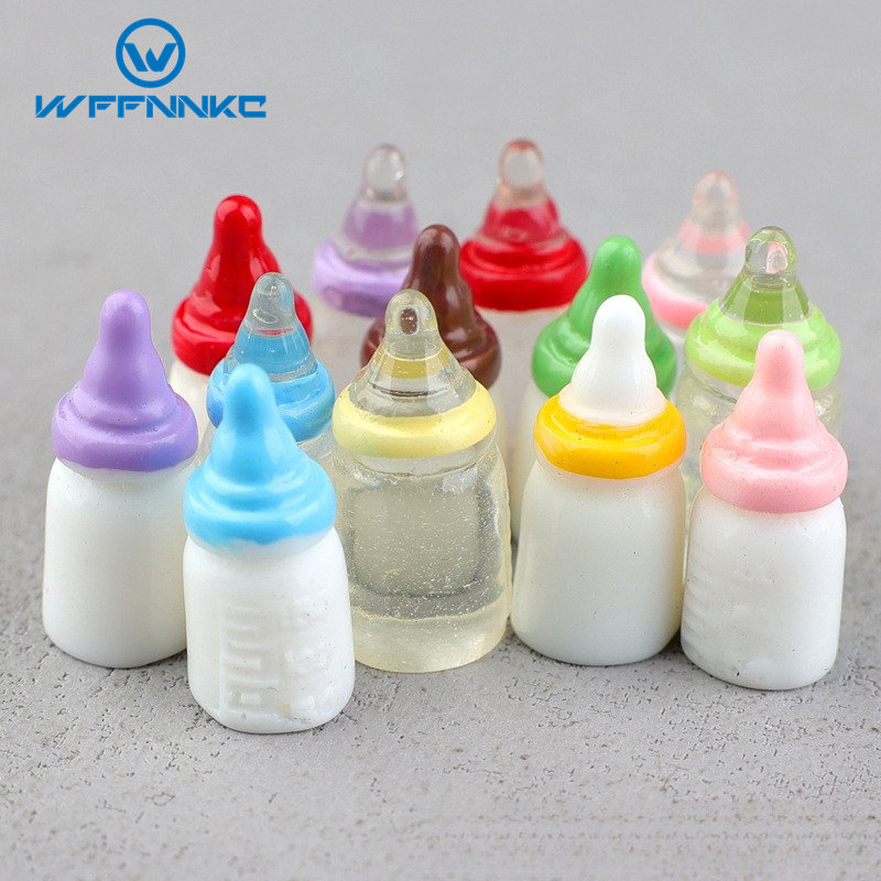 Wffnkc-漫画のシミュレーションボトル、樹脂素材、チャー - Resin Art Earrings Material のレビューと価格