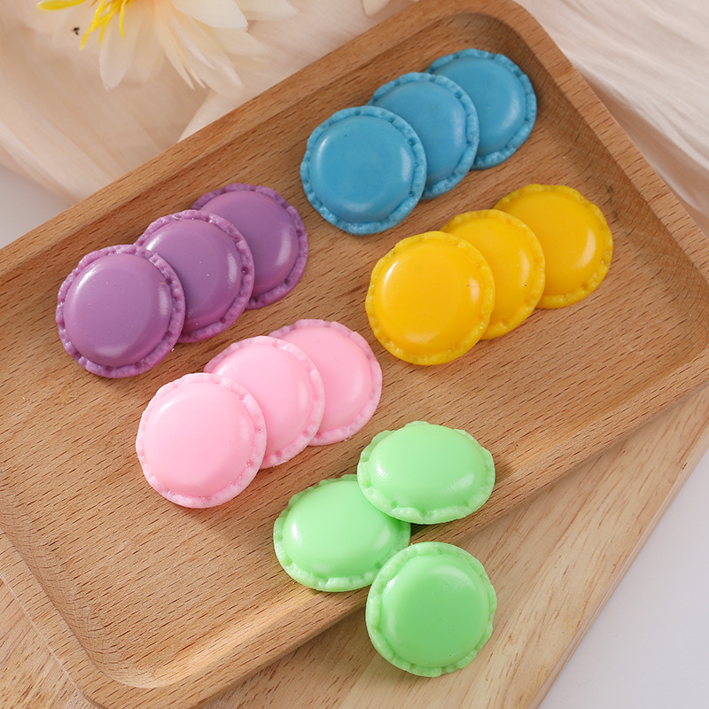 かわいい樹脂マカロンミニチュアフラットバックカボションアート - Resin Art Gift For Birthday のレビューと価格
