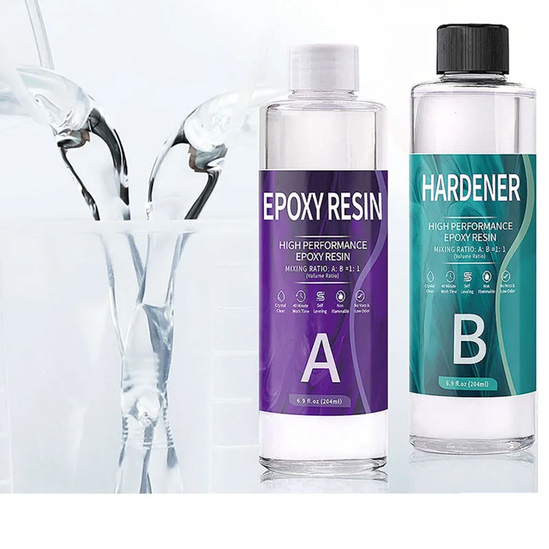1:1 AB樹脂エポキシクリスタル接着剤高粘度硬化剤クリスタ - Epoxy Resin Ab のレビューと価格
