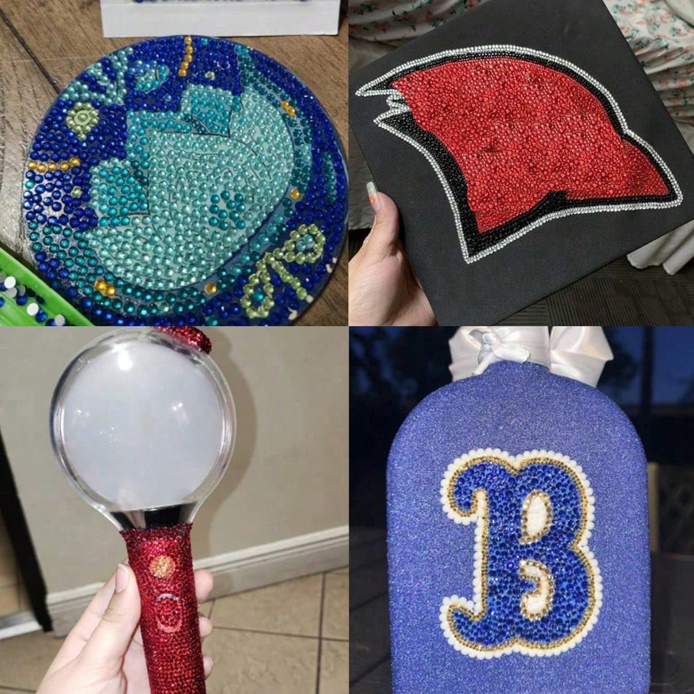 ベダズリングキット 40色 レジンジェリーラインストーン、マ - Resin Art Gift For Birthday のレビューと価格