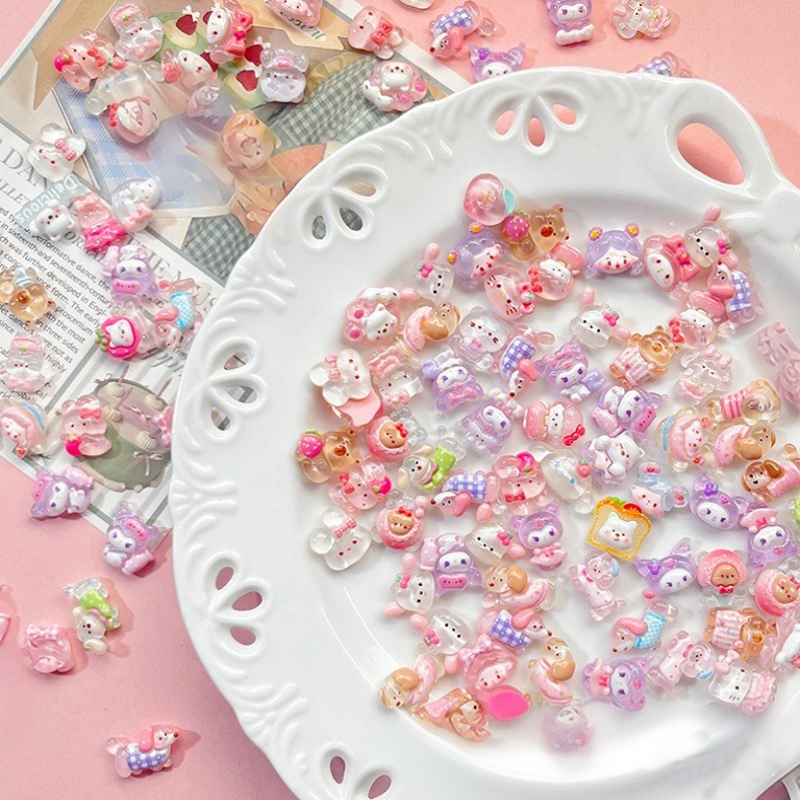 10-100 個ミニ滑らかな透明混合樹脂アクセサリー DIY - Resin Art Gift For Birthday のレビューと価格