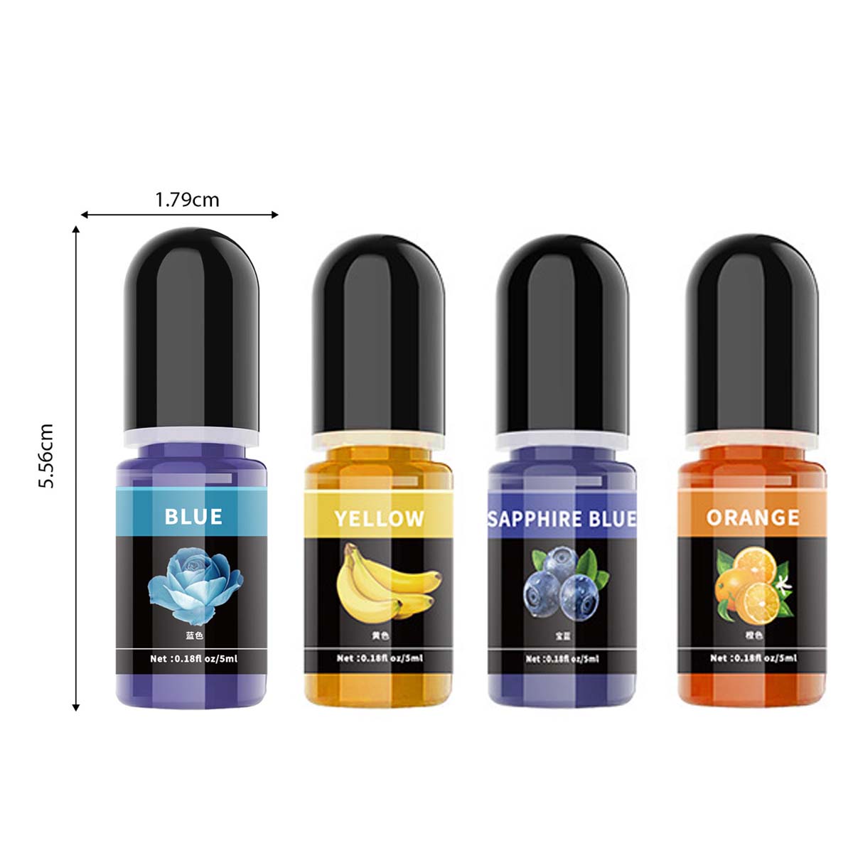 5ml/ボトル エポキシ樹脂顔料 液体着色剤 染料 ユニバー - Epoxy Resin Ab のレビューと価格