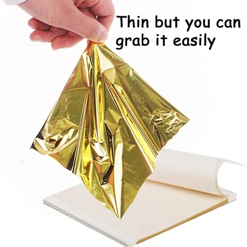 100枚入り 模造金銀銅箔紙 DIY樹脂キャンドル石膏クラフ - Resin Art Gift For Birthday のレビューと価格